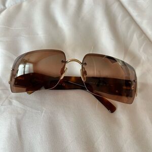 Vintage Chanel 4095-B Shield Sunglasses
